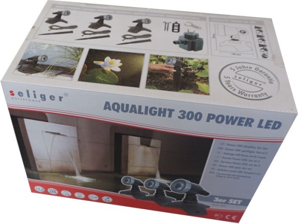Aqualight 300 Power LED 3er Set 40-40530